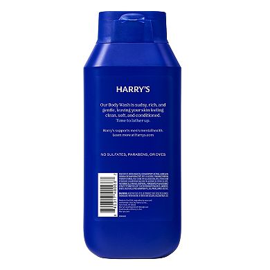 Harry's Stone 18-oz. Charcoal & Lime Body Wash
