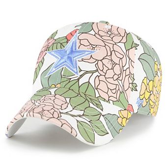 Women's '47 White Dallas Cowboys Florentina Clean Up Adjustable Hat