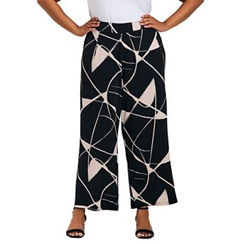 Avenue Women's Plus Size Audrey Wide Leg Pant