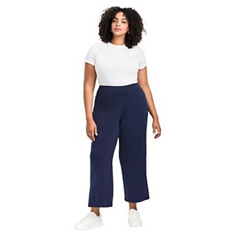 Avenue Women's Plus Size Audrey Wide Leg Pant