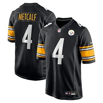 Youth Nike DK Metcalf Black Pittsburgh Steelers Game Jersey