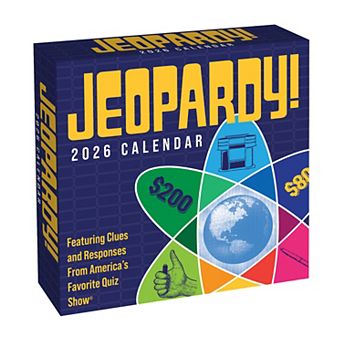 Andrews & McMeel JEOPARDY! 2026 Day-to-Day Calendar