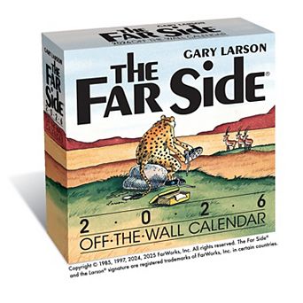 Andrews & McMeel The Far Side 2026 Off-The-Wall Calendar