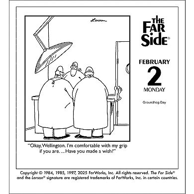 Andrews & McMeel The Far Side 2026 Off-The-Wall Calendar