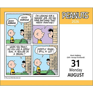 Andrews & McMeel Peanuts 2026 Day-to-Day Calendar