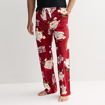 Men's South Park Cartman Santa Holiday Pajama Pants