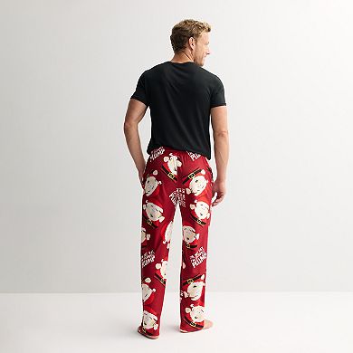 Men's South Park Cartman Santa Holiday Pajama Pants