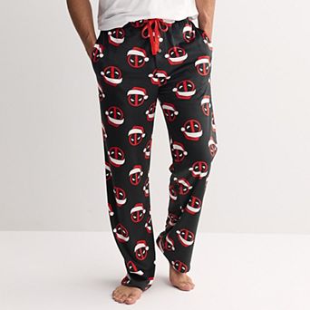 Men's Marvel Deadpool Holiday Pajama Pants