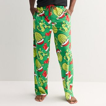Men's Holiday Shrek Pajama Pants