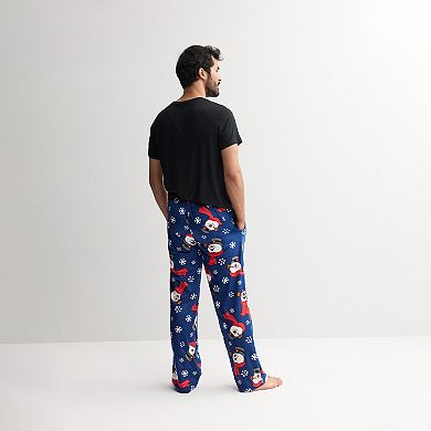 Men's Frosty the Snowman Holiday Pajama Pants
