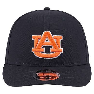 Men's New Era Navy Auburn Tigers Low Profile 9FIFTY Snapback Hat