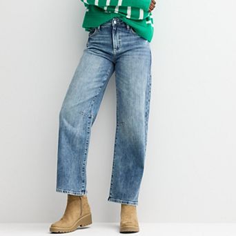 Women's Sonoma Goods For Life® Darted Barrel Jeans