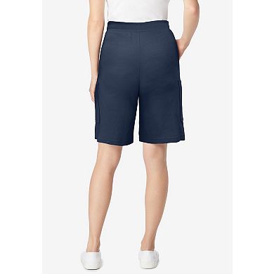 Woman Within Plus Size Cargo Short