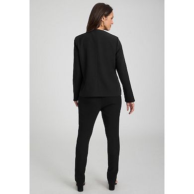 Jessica London Women's Plus Size Bi-Stretch Lady Jacket