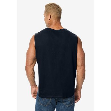 KingSize Men's Big & Tall Silver Cooling Muscle Tank
