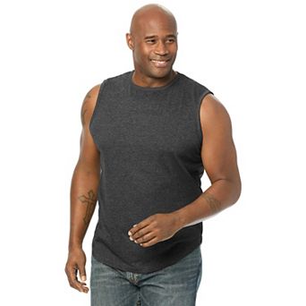 KingSize Men's Big & Tall Silver Cooling Muscle Tank