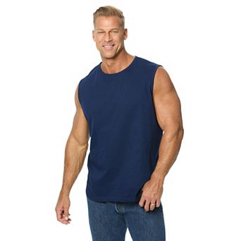 KingSize Men's Big & Tall Silver Cooling Muscle Tank