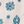 White Multi Medallion