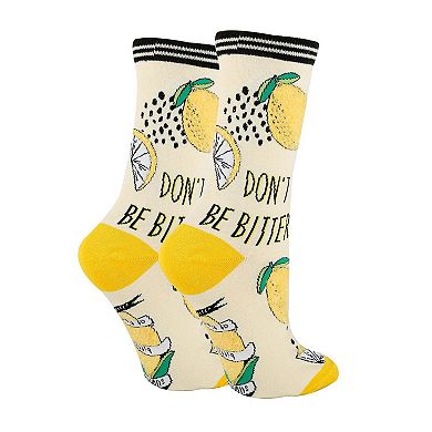 Women's Crew Socks - Slightly Bitter