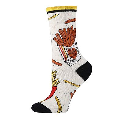 Women's Crew Socks - Fries Before Guys