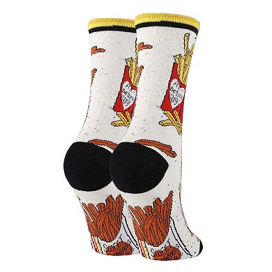 Women's Crew Socks - Fries Before Guys