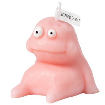 Ventray Home Mudman Shaped Scented Candle, Big Mud Monster Soy Wax Candle