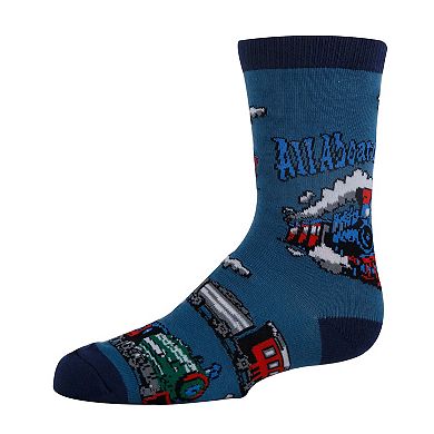 Kid's Crew Socks - All Aboard Socks