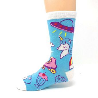 Kid's Crew Socks - Cute Kids Crew Socks