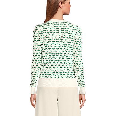 Women's Lands' End Modern Crew Sweater