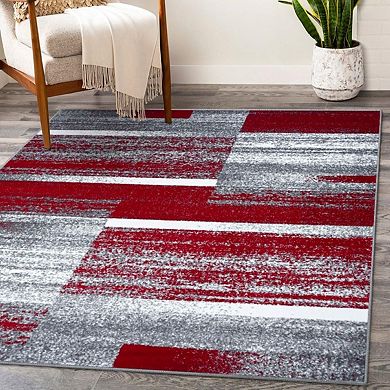 Luxe Weavers Abstract Geometric Area Rug
