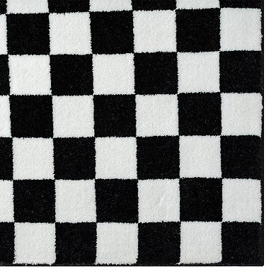 Luxe Weavers Geometric Checkered Area Rug