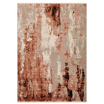 Luxe Weavers Abstract Modern Fringe Living Room Area Rug