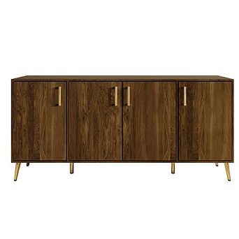Glam Wood Sideboard