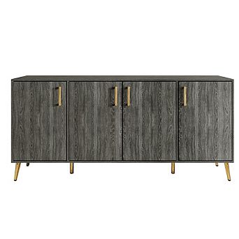 Glam Wood Sideboard