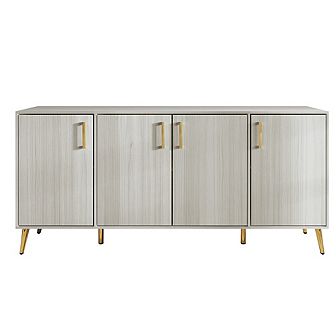 Glam Wood Sideboard