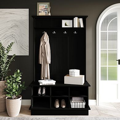 Hall Tree With Bench