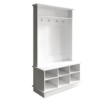 Hall Tree With Bench