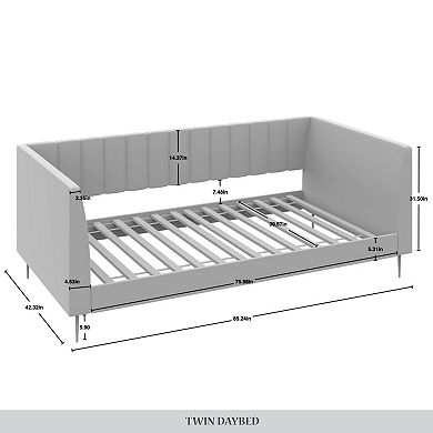Twin Size Velvet Daybed