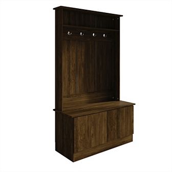 Hall Tree With Bench