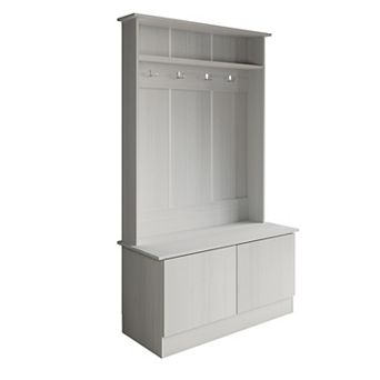 Hall Tree With Bench