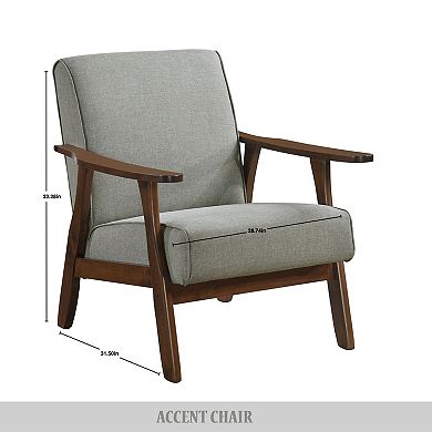 Linen Accent Chair