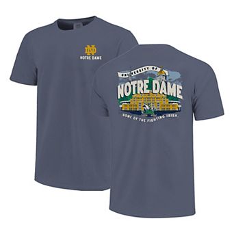 Youth Navy Notre Dame Fighting Irish Local Campus Scene T-Shirt