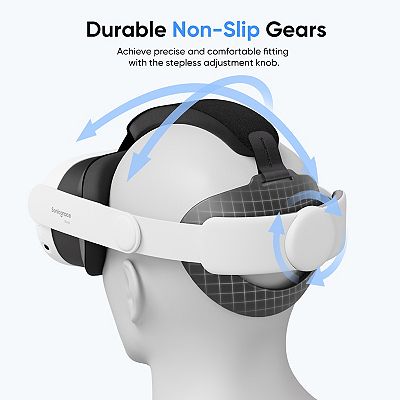 Sonicgrace Comfort Head Strap Compatible with Meta Quest 3 & Quest 3S