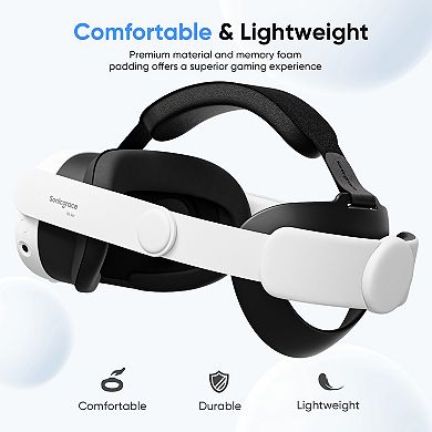 Sonicgrace Comfort Head Strap Compatible with Meta Quest 3 & Quest 3S