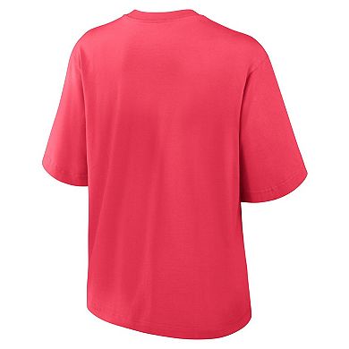 Women's Nike Scarlet San Francisco 49ers Glory Arch Boxy T-Shirt