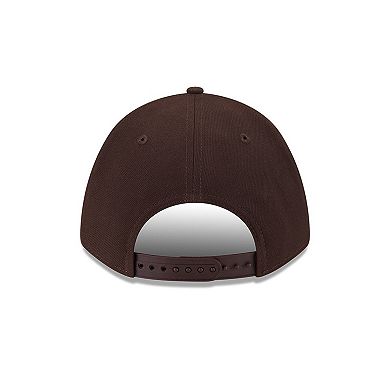 Men's New Era Brown San Diego Padres Team 9FORTY Adjustable Hat