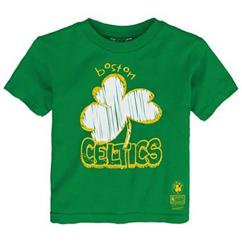 Toddler Mitchell & Ness Kelly Green Boston Celtics Favorite Team T-Shirt
