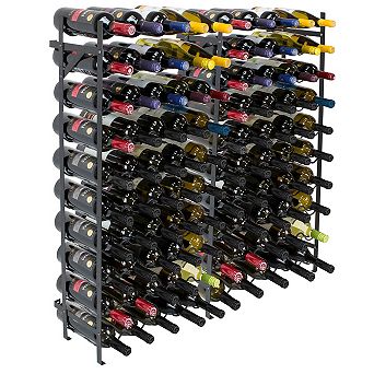 Sorbus 100-Bottle Wine Rack Stand