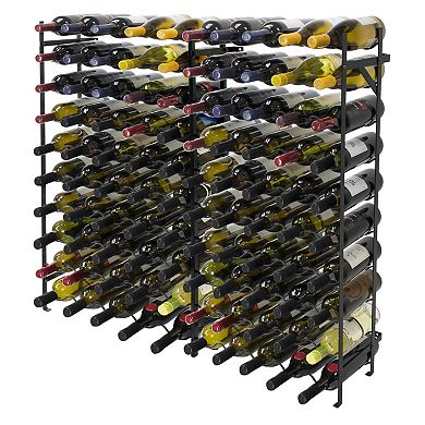 Sorbus 100-Bottle Wine Rack Stand