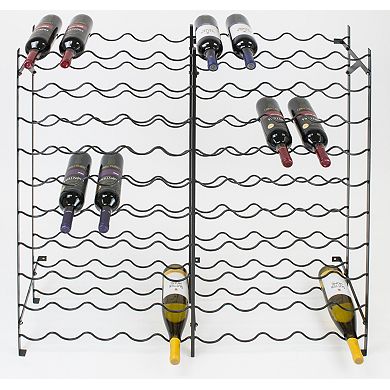 Sorbus 100-Bottle Wine Rack Stand